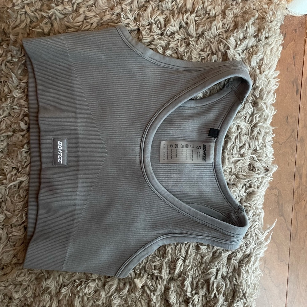 BO+TEE SET Grey Sport sports bra and leggings